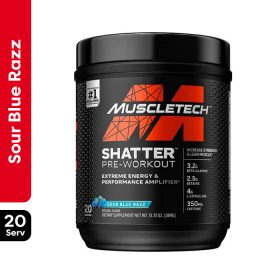 MuscleTech Shatter Pre-Workout | شاتر پیش تمرین ماسل تک طعم بلو راز