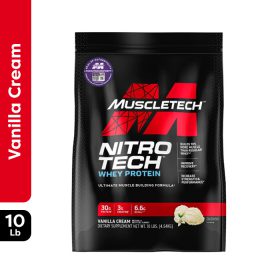 MuscleTech NitroTech Performance Series Vanilla | پروتئین نیتروتک وانیلی ماسل تک